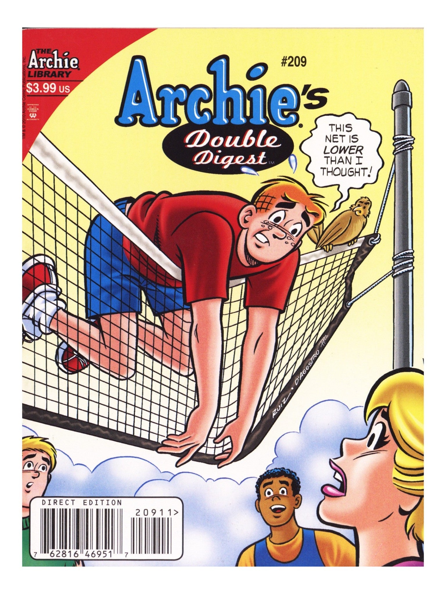 Archie's Double Digest Magazine 209 Mid Grade (2010) 