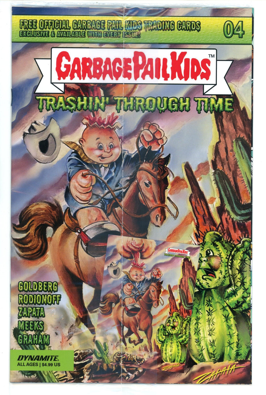 Garbage Pail Kids Through Time 4 Zapata Variant (2024)
