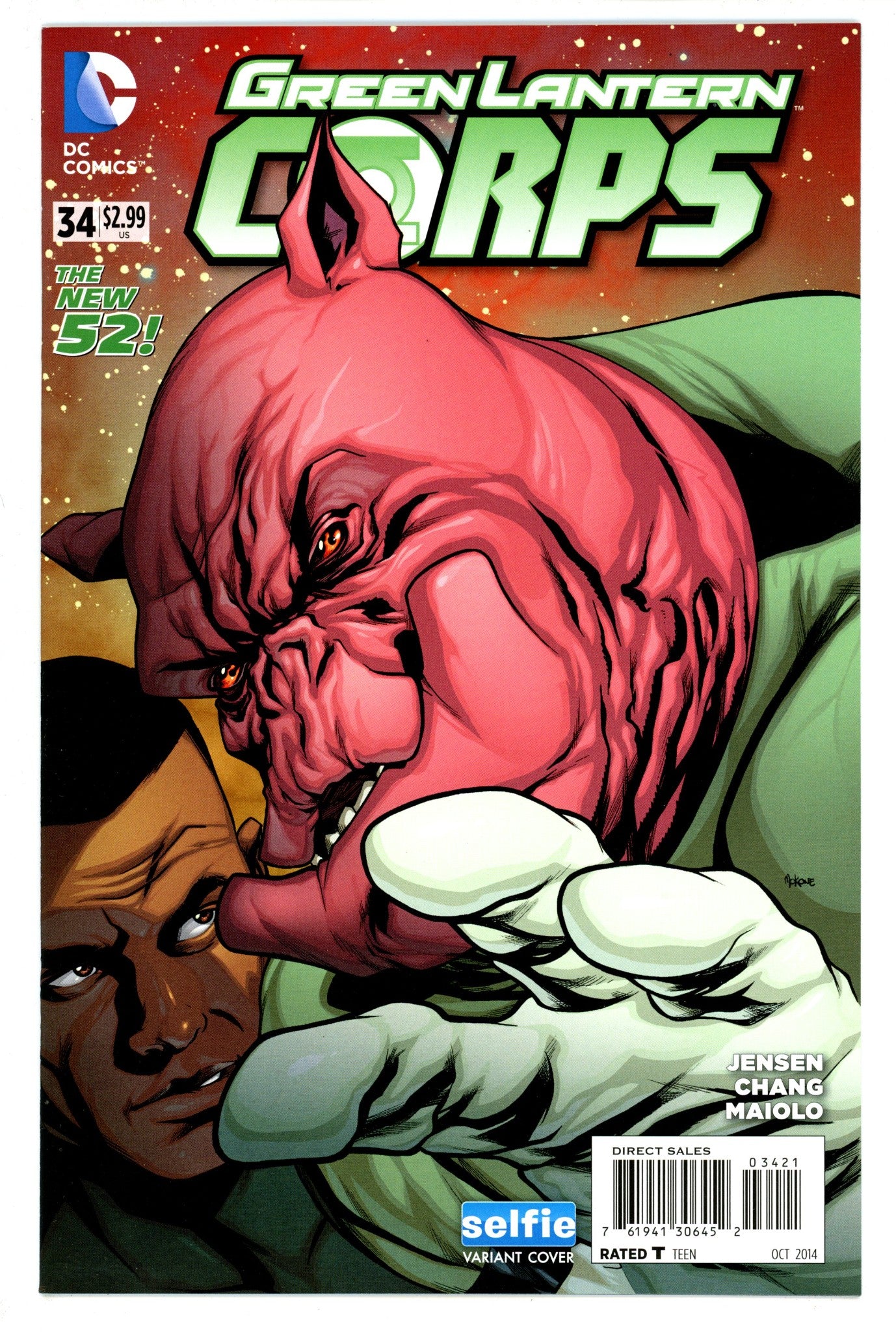 Green Lantern Corps Vol 2 34 High Grade (2014) McKone Variant 