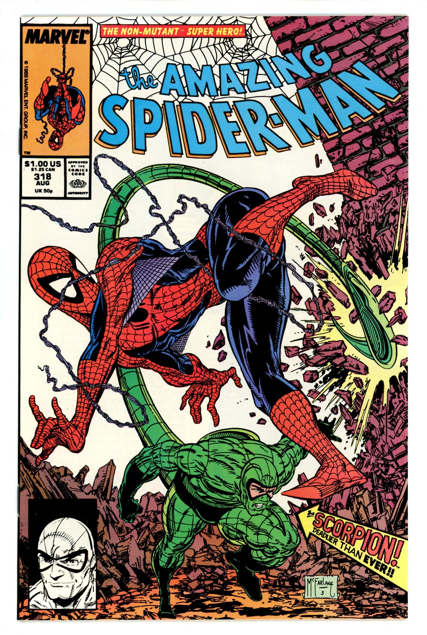 The Amazing Spider-Man Vol 1 318 VF+ (8.5) (1989) 