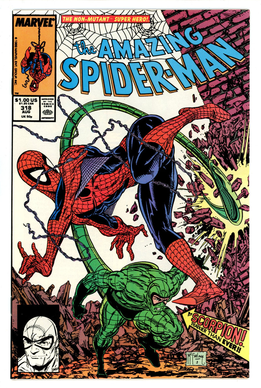 The Amazing Spider-Man Vol 1 318 VF+ (8.5) (1989) 