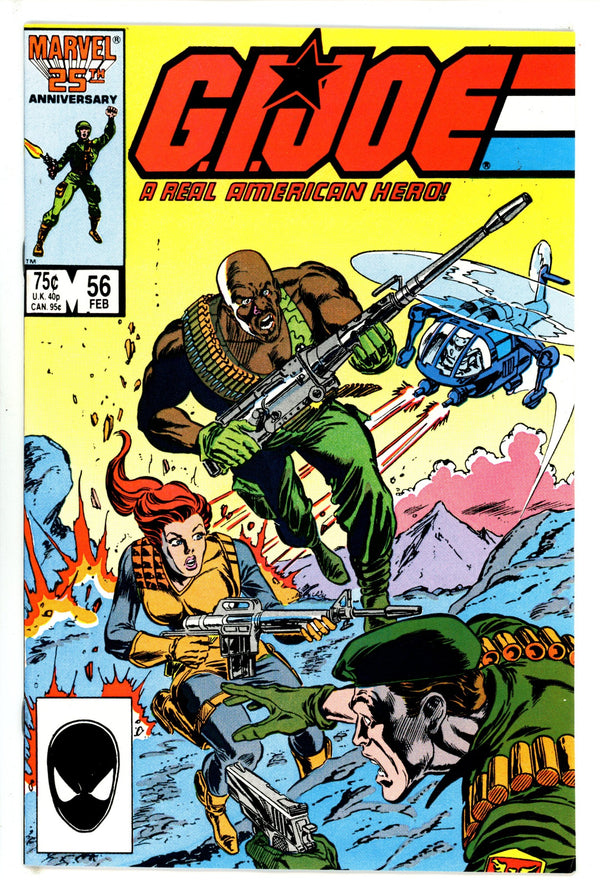 G.I. Joe, A Real American Hero 56 NM- (1987)