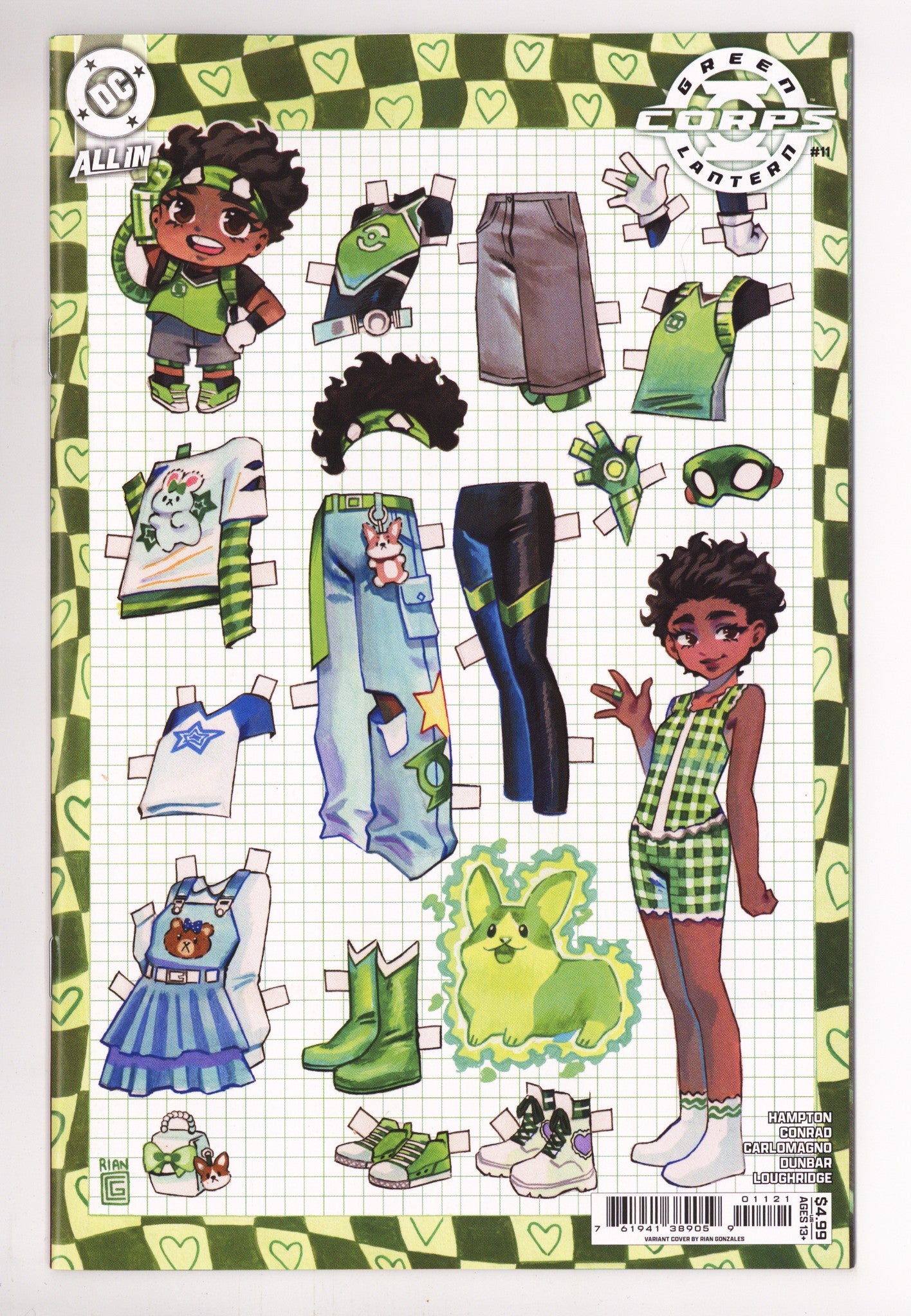 Green Lantern Corps Vol 4 11 Gonzales Variant (2025)