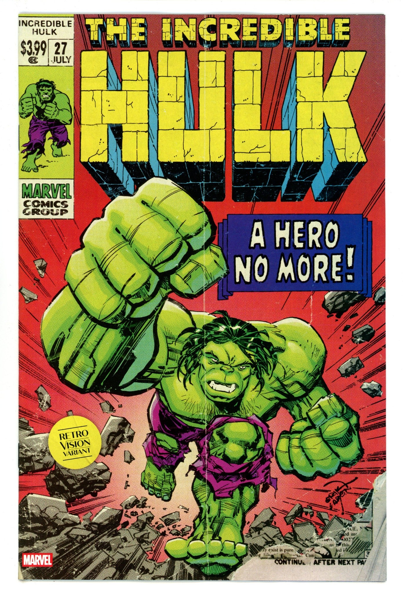 Incredible Hulk Vol 4 27 Larsen Variant (2025)