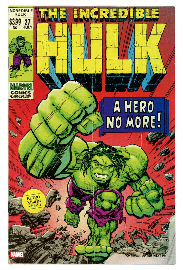 Incredible Hulk Vol 4 27 Larsen Variant (2025)