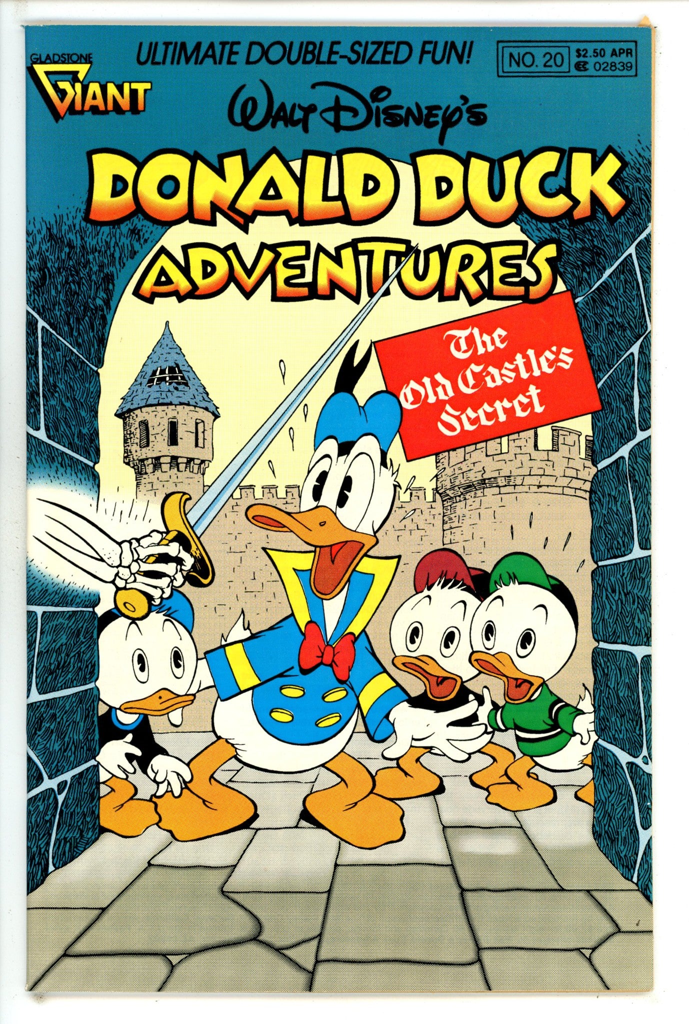 Walt Disney's Donald Duck Adventures Vol 1 20 Canadian Variant VF (1990)