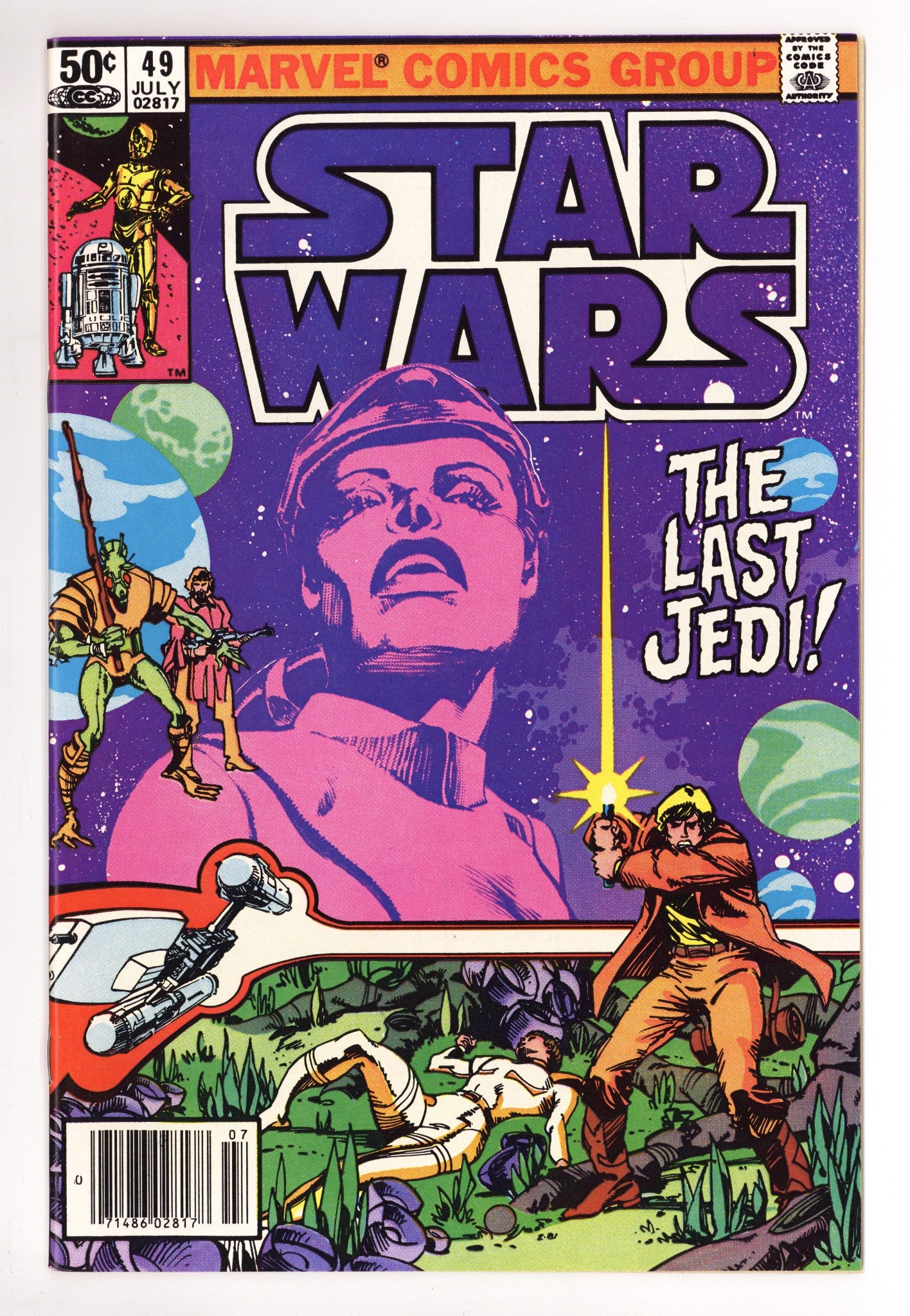 Star Wars Vol 1 49 NM- (9.2) (1981) Newsstand 