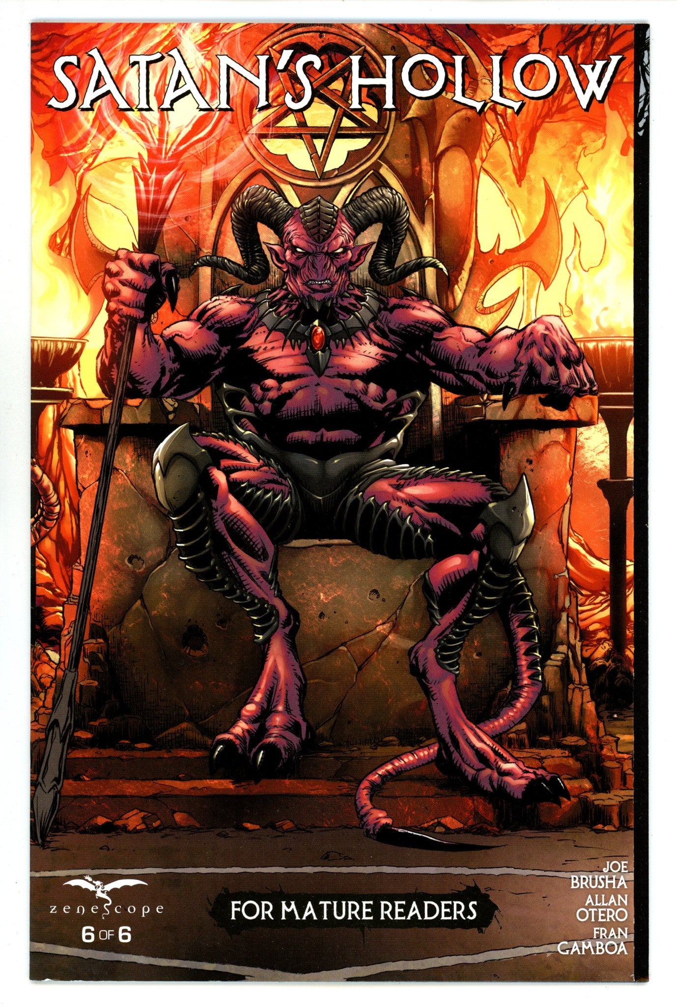 Satan's Hollow 6 High Grade (2016) Spay Variant 