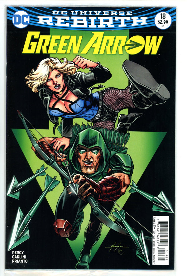 Green Arrow Vol 6 18 New, Sealed (2017) Grell Variant