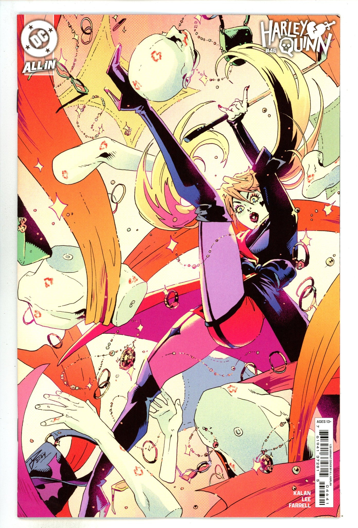 Harley Quinn Vol 4 46 Kaplan  Incentive Variant NM+  (2024)