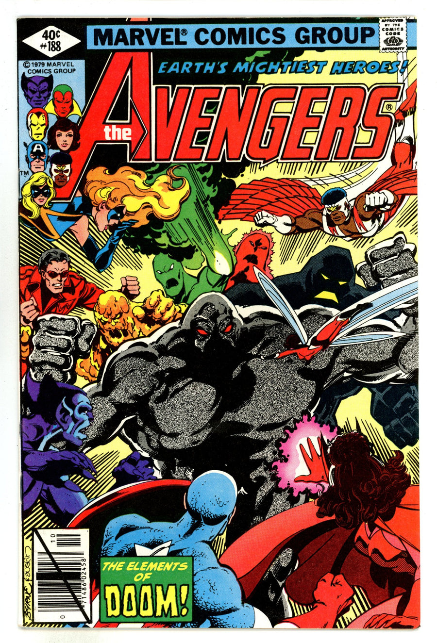The Avengers Vol 1 188  FN/VF (7.0)   (1979)        