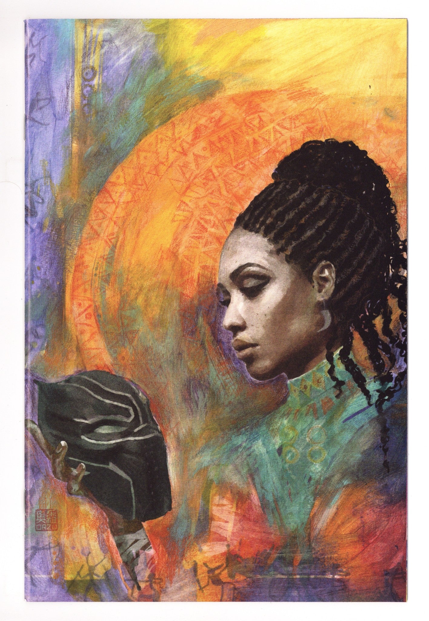 Black Panther Vol 8 1 (198) High Grade (2022) Orzu Virgin Exclusive Variant 