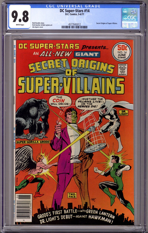DC Super Stars 14 CGC 9.8 (NM/M) (1977)