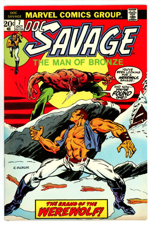 Doc Savage 7 VF+ (1973)