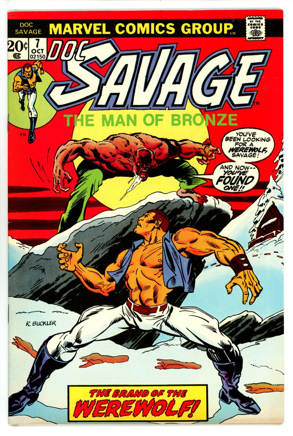 Doc Savage 7 VF+ (1973)