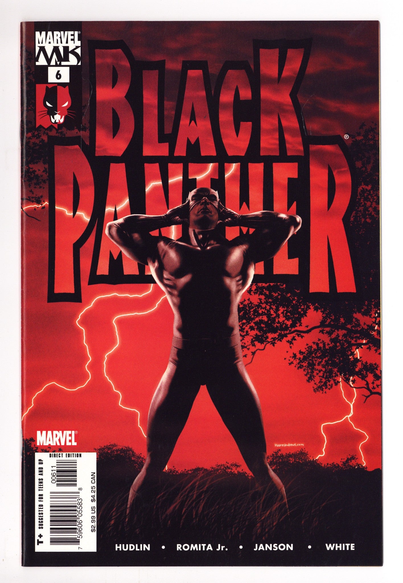 Black Panther Vol 4 6 High Grade (2005) 