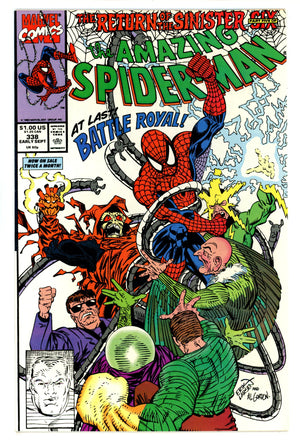 The Amazing Spider-Man Vol 1 338 NM- (9.2) (1990)