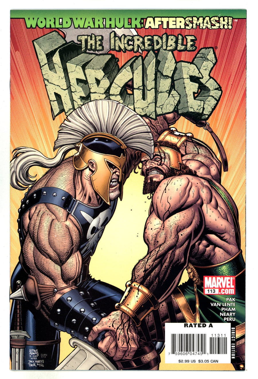 Incredible Hercules 113 High Grade (2008) 