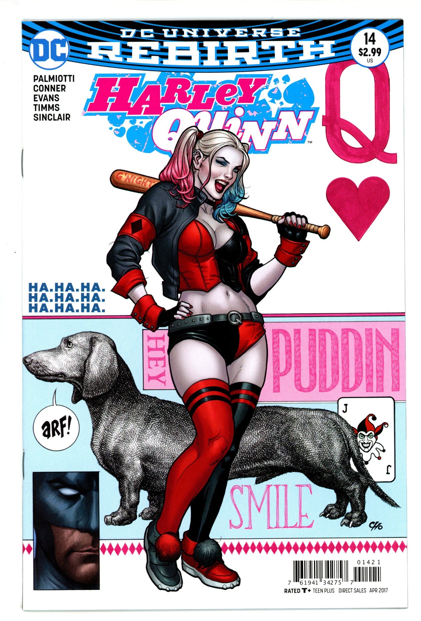 Harley Quinn Vol 3 14 High Grade (2017) Cho Variant 