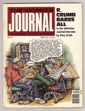 The Comics Journal 121 Very Low Grade (1988)