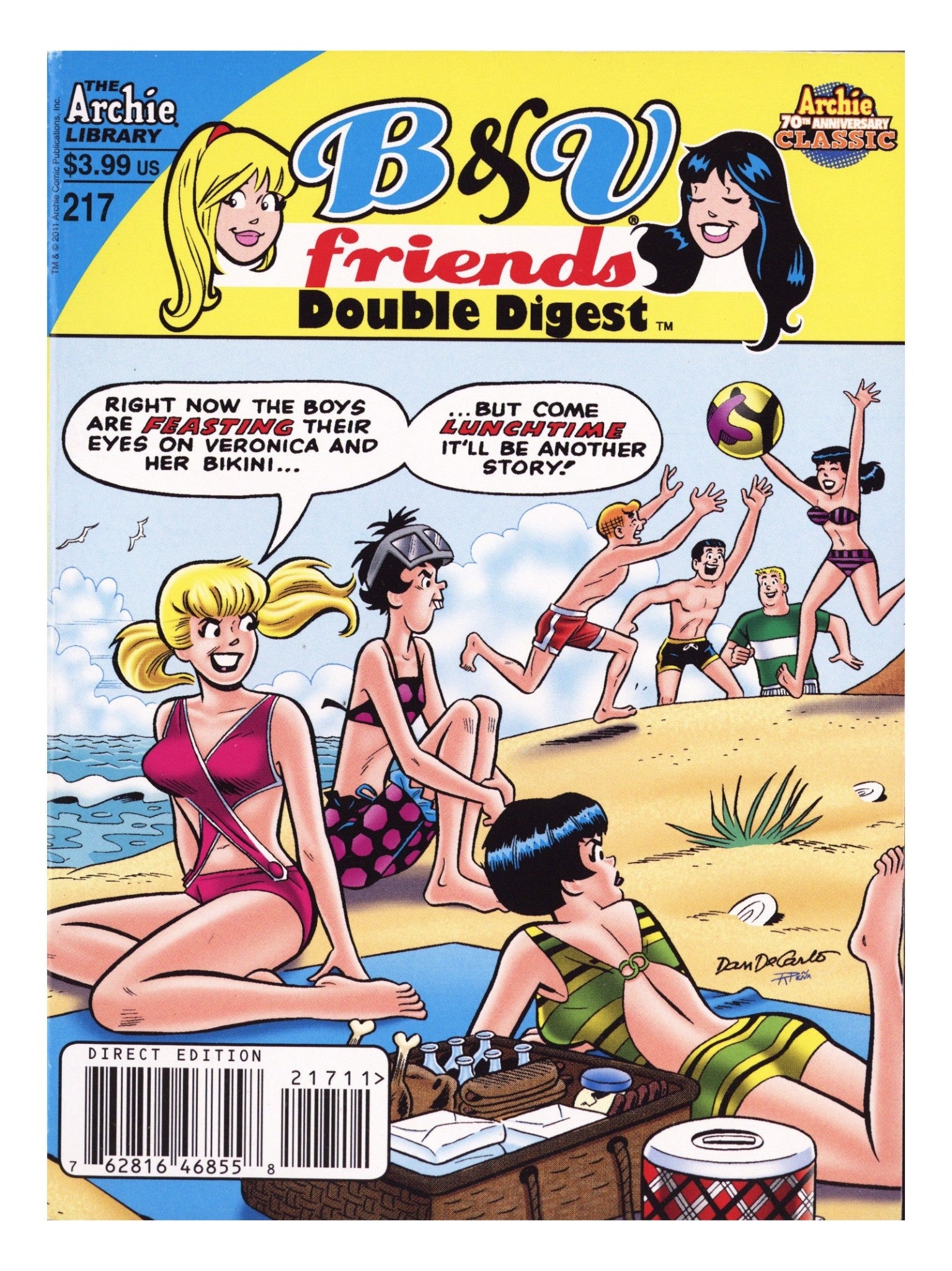 B&V Friends Double Digest Magazine 217 High Grade (2011) 