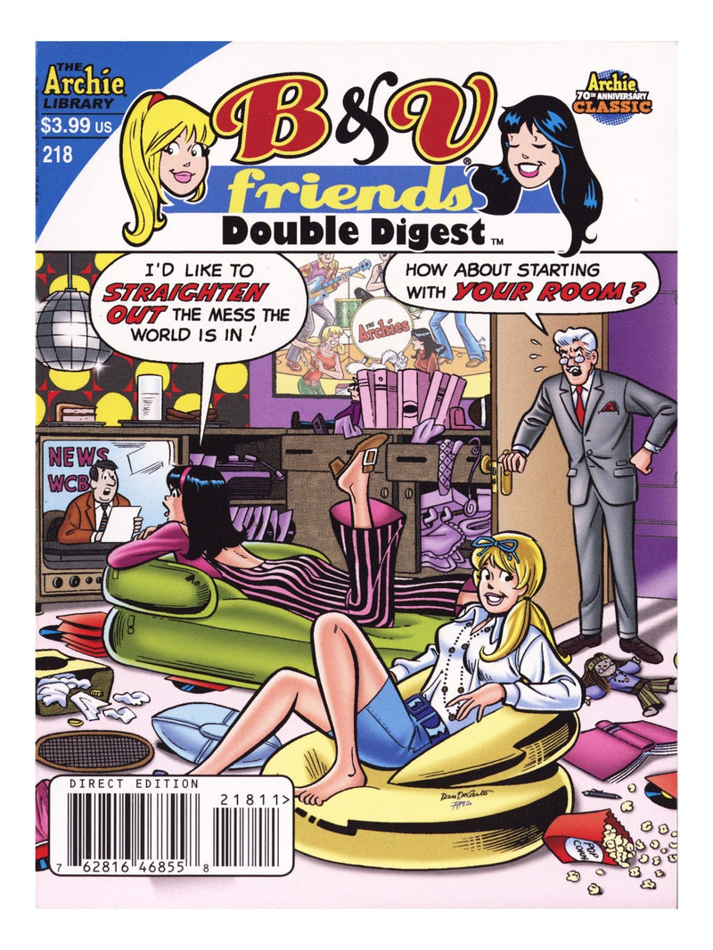 B&V Friends Double Digest Magazine 218 High Grade (2011) 