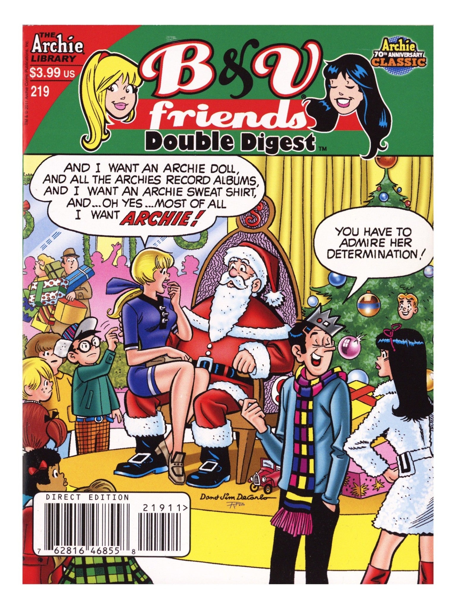 B&V Friends Double Digest Magazine 219 Mid Grade (2012) 