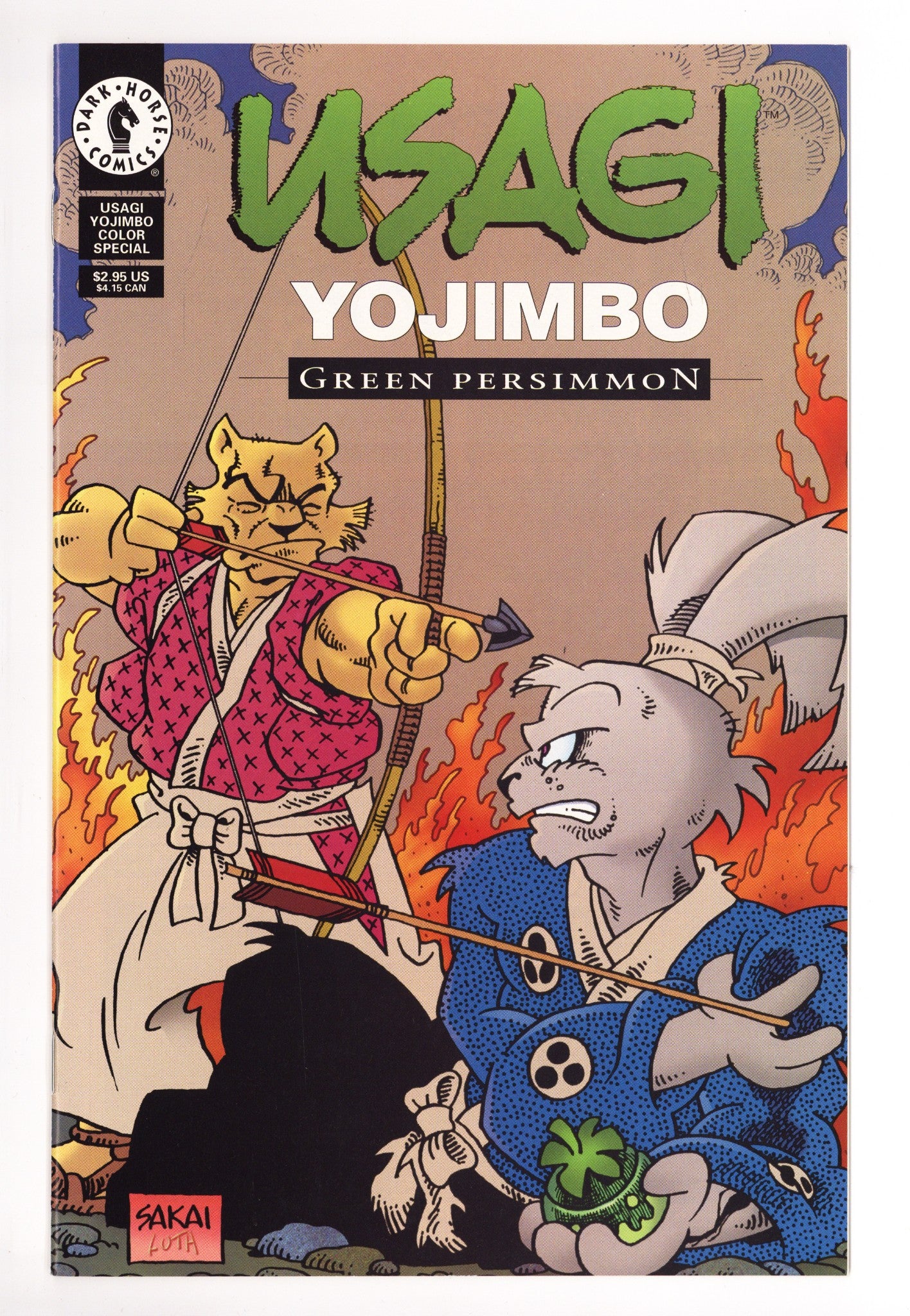 Usagi Yojimbo Color Special 4 High Grade Green Persimmon (1997) 