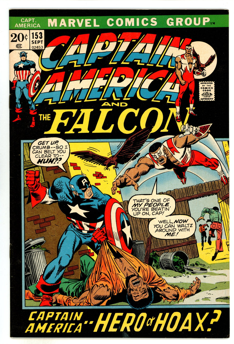 Captain America Vol 1 153 FN/VF (7.0) (1972) 
