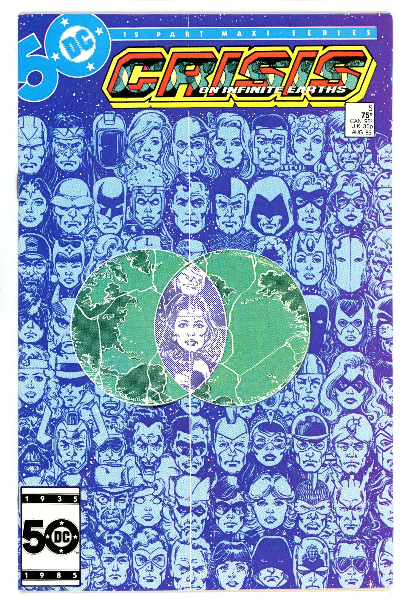 Crisis on Infinite Earths 5 VF+ (8.5) (1985) 