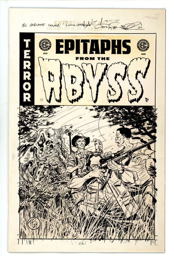 EC Epitaphs From The Abyss 9 Fowler B&W Incentive Variant NM (2025)