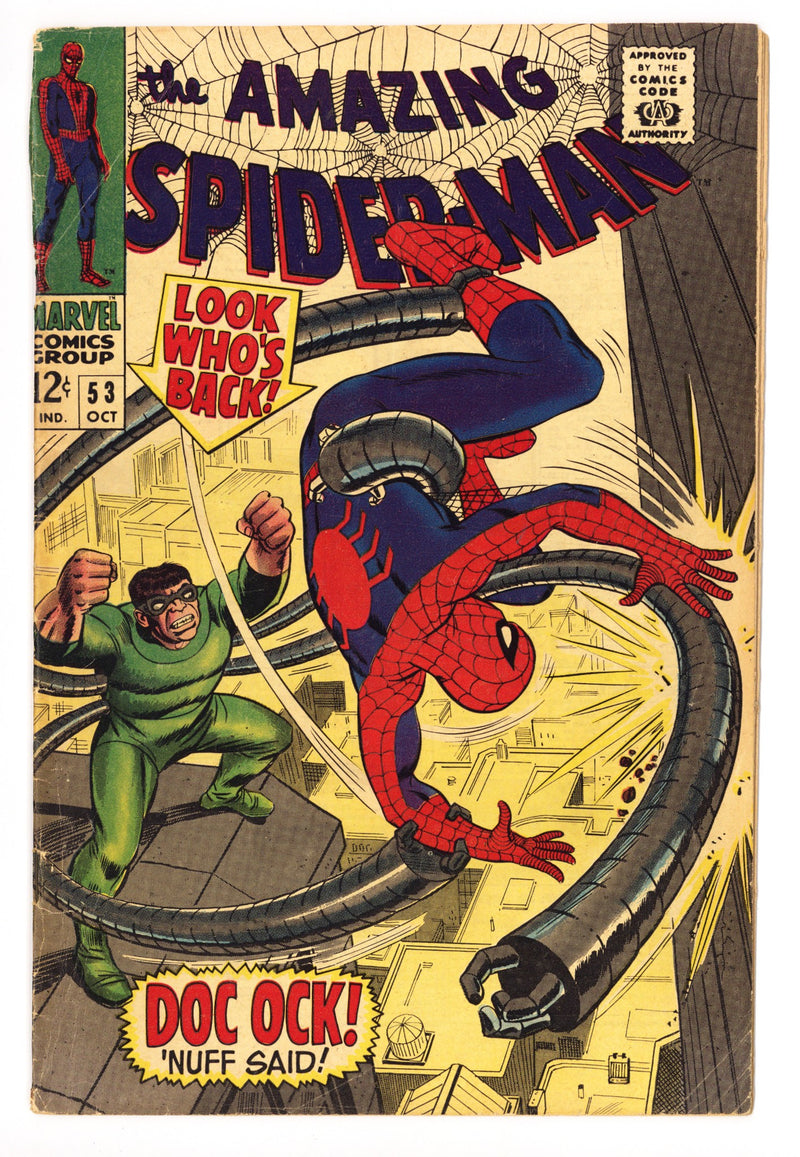 The Amazing Spider-Man Vol 1 53 GD/VG (3.0) (1967) 