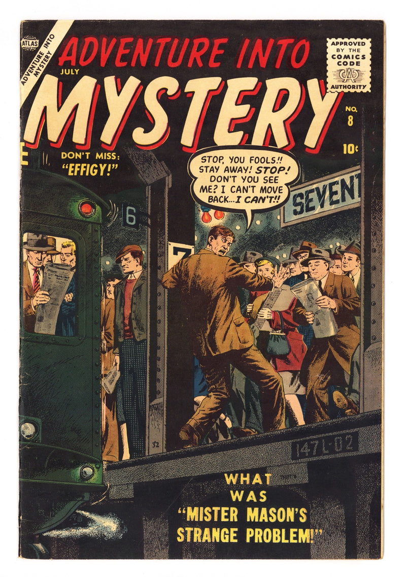 Adventure into Mystery 8 FN (6.0) (1957) 