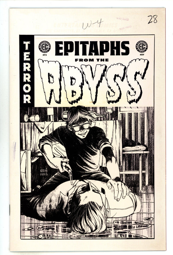 EC Epitaphs From The Abyss 5 Franquiz B&W Incentive Variant NM (2024)
