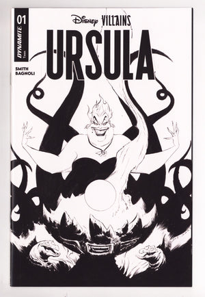 Disney Villains Ursula 1 Lee B&W Variant (2025)