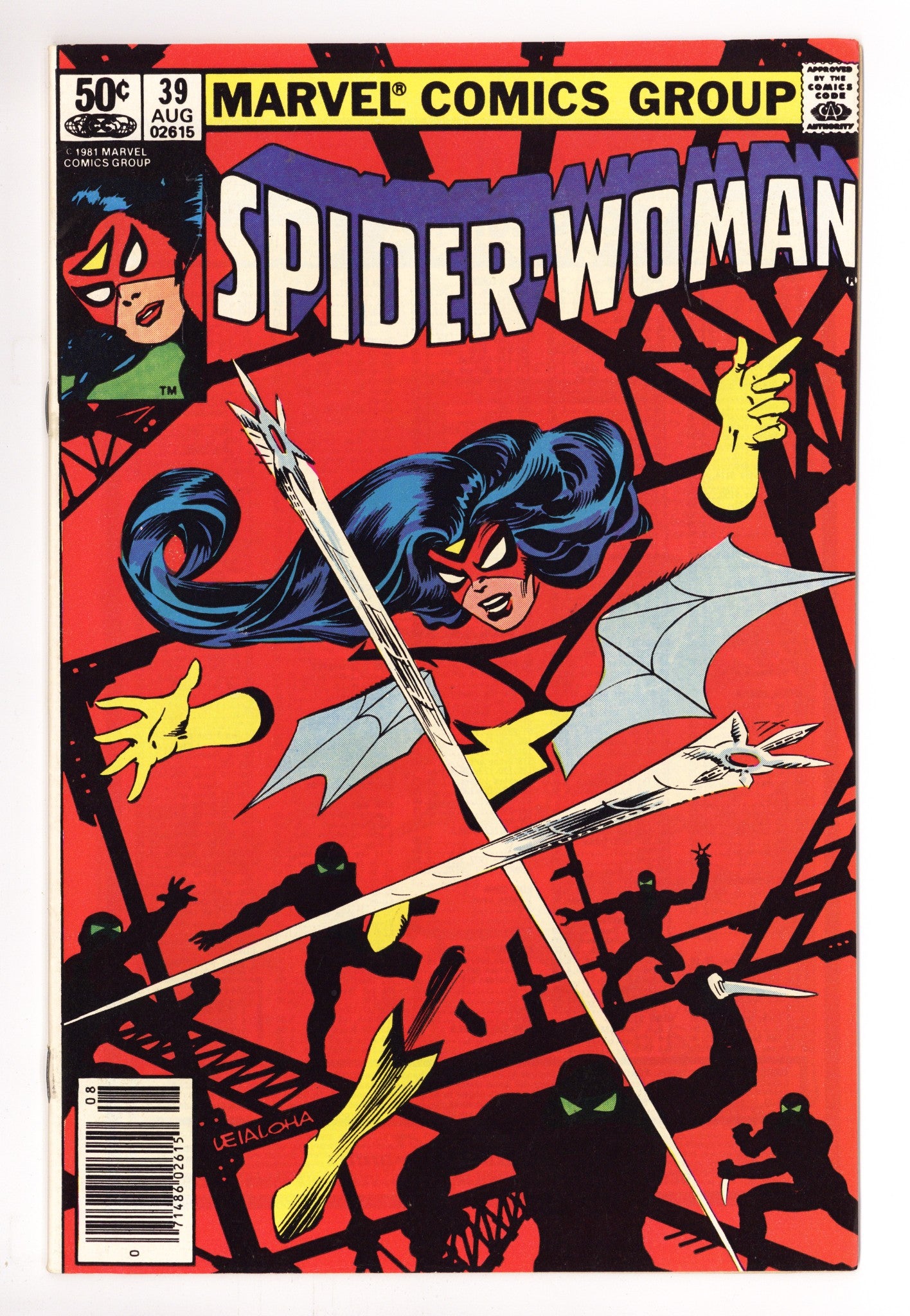 Spider-Woman Vol 1 39 Mid Grade (1981) Newsstand 