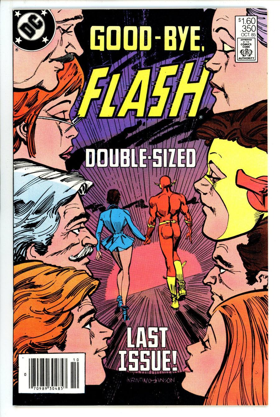The Flash Vol 1 350 NM (9.4) (1985) Canadian Price Variant 