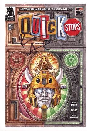 Quick Stops 3 High Grade (2022) Pflueger Variant Signed x1 Cover Kevin Smith