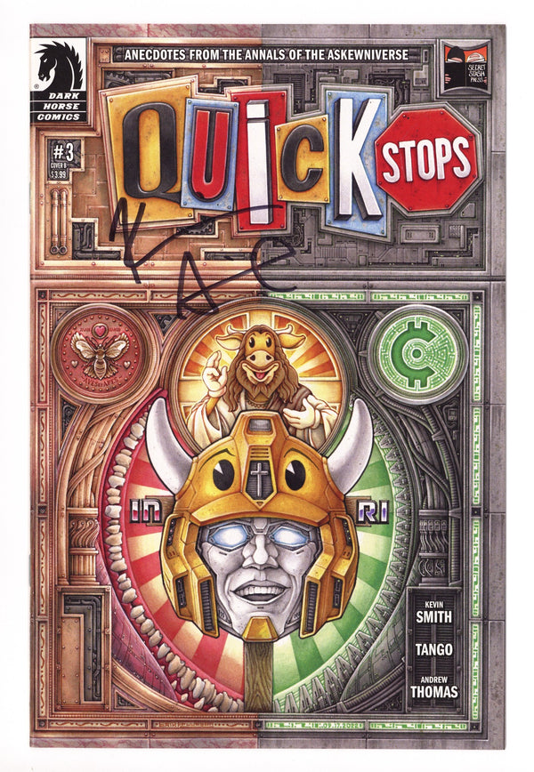 Quick Stops 3 High Grade (2022) Pflueger Variant Signed x1 Cover Kevin Smith