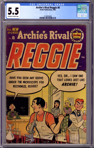 Archie's Rival Reggie 8 CGC 5.5 (1952)