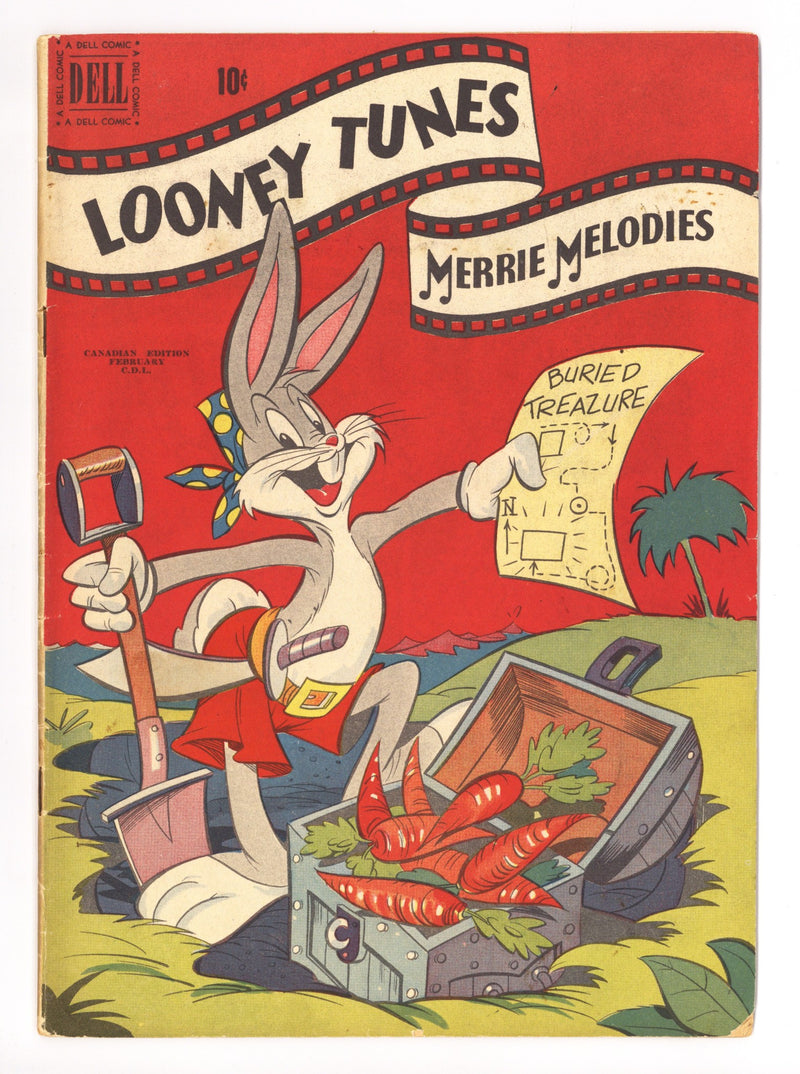 Looney Tunes and Merrie Melodies Comics 111 VG+ (4.5) (1951) Canadian Edition 