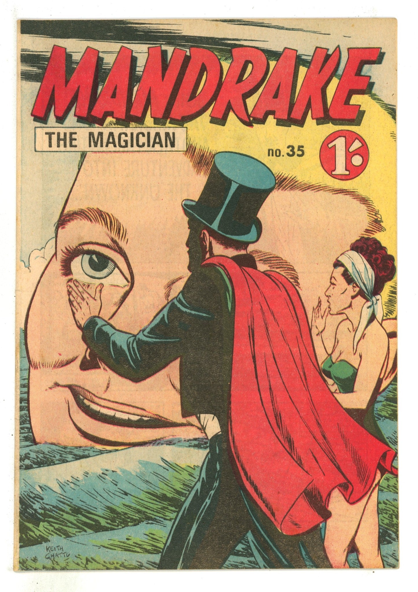 Mandrake the Magician 35 FN (6.0) (1965) 