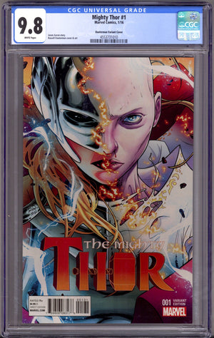 Mighty Thor Vol 2 1 CGC 9.8 (NM/M) (2016) Dauterman Incentive Variant
