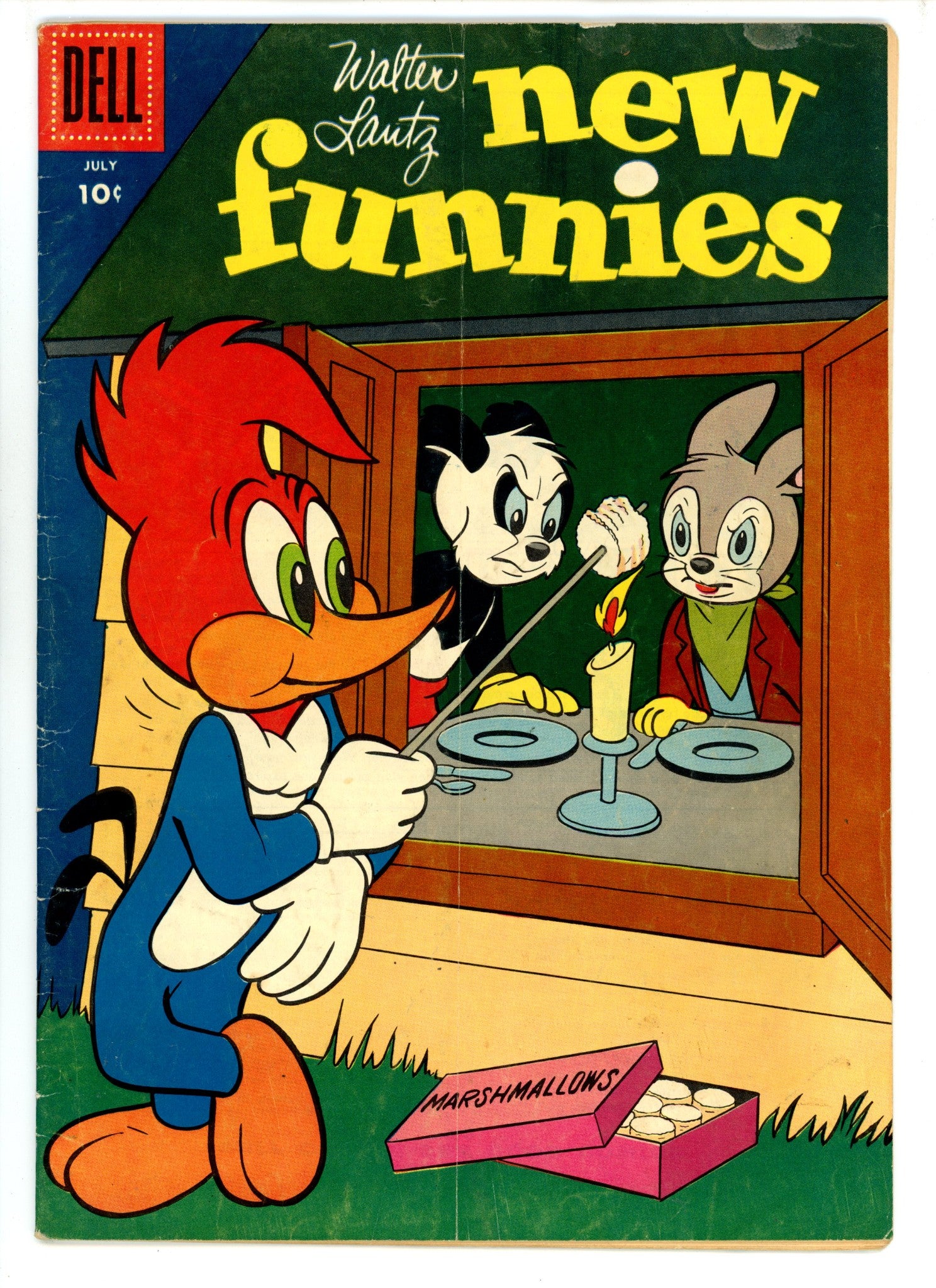 Walter Lantz New Funnies 233 VG (4.0) (1956) 