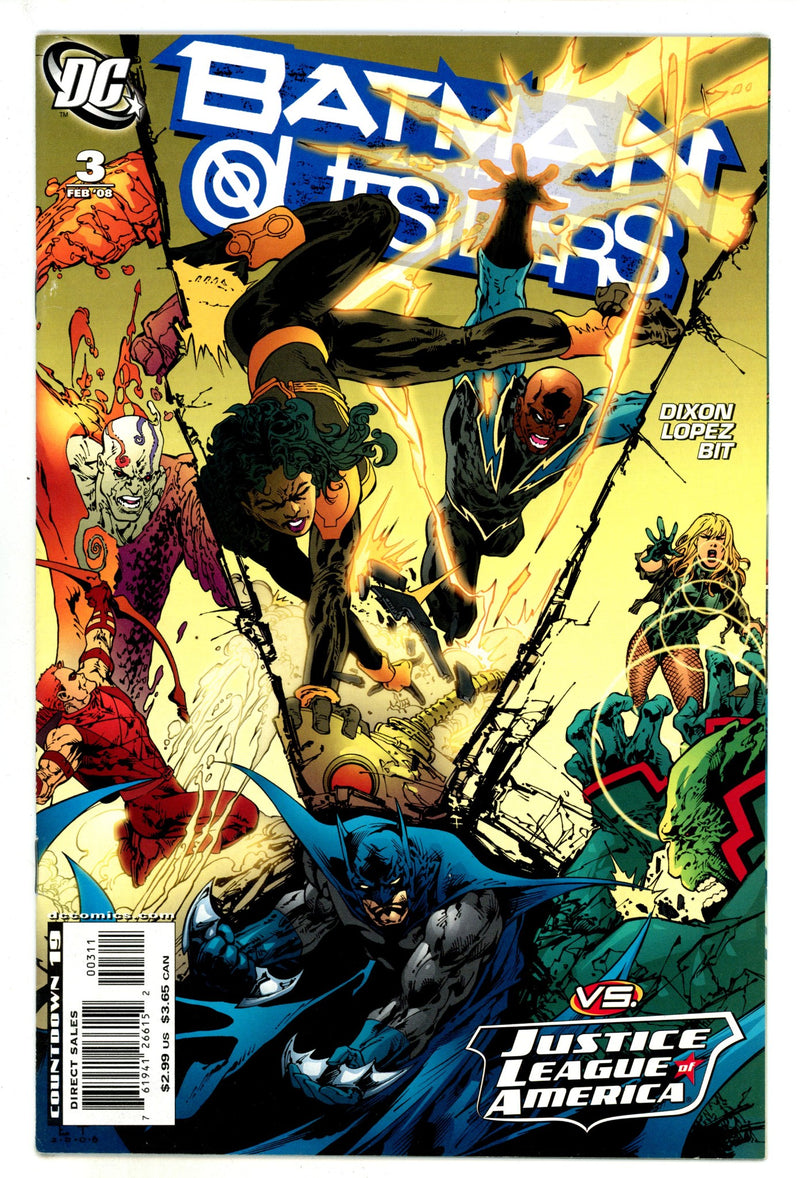 Batman and the Outsiders Vol 2 3 High Grade (2008) 