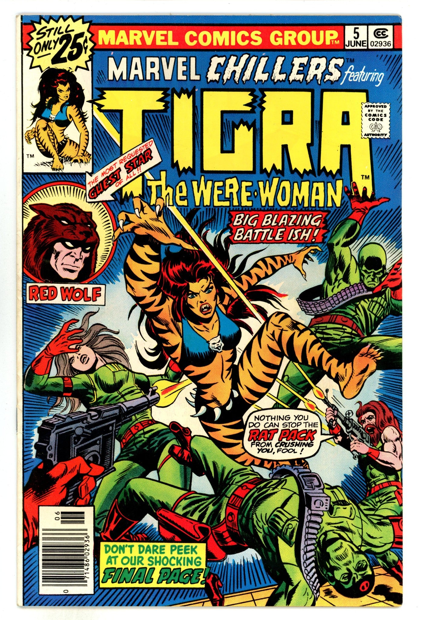 Marvel Chillers 5 FN (6.0) (1976) 