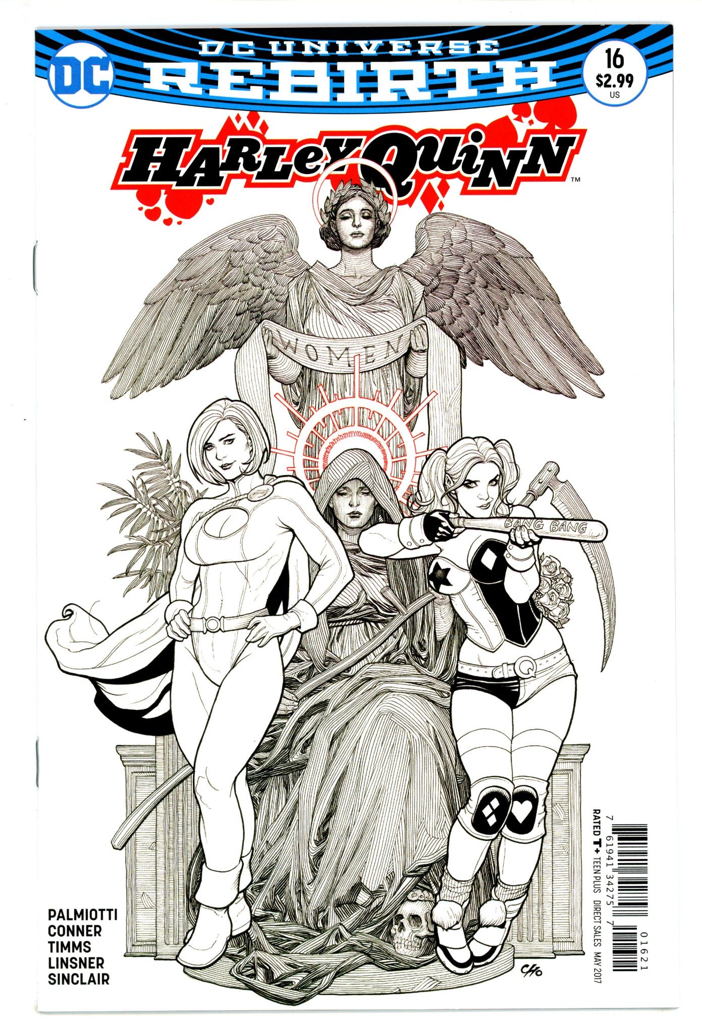 Harley Quinn Vol 3 16 High Grade (2017) Cho Variant 