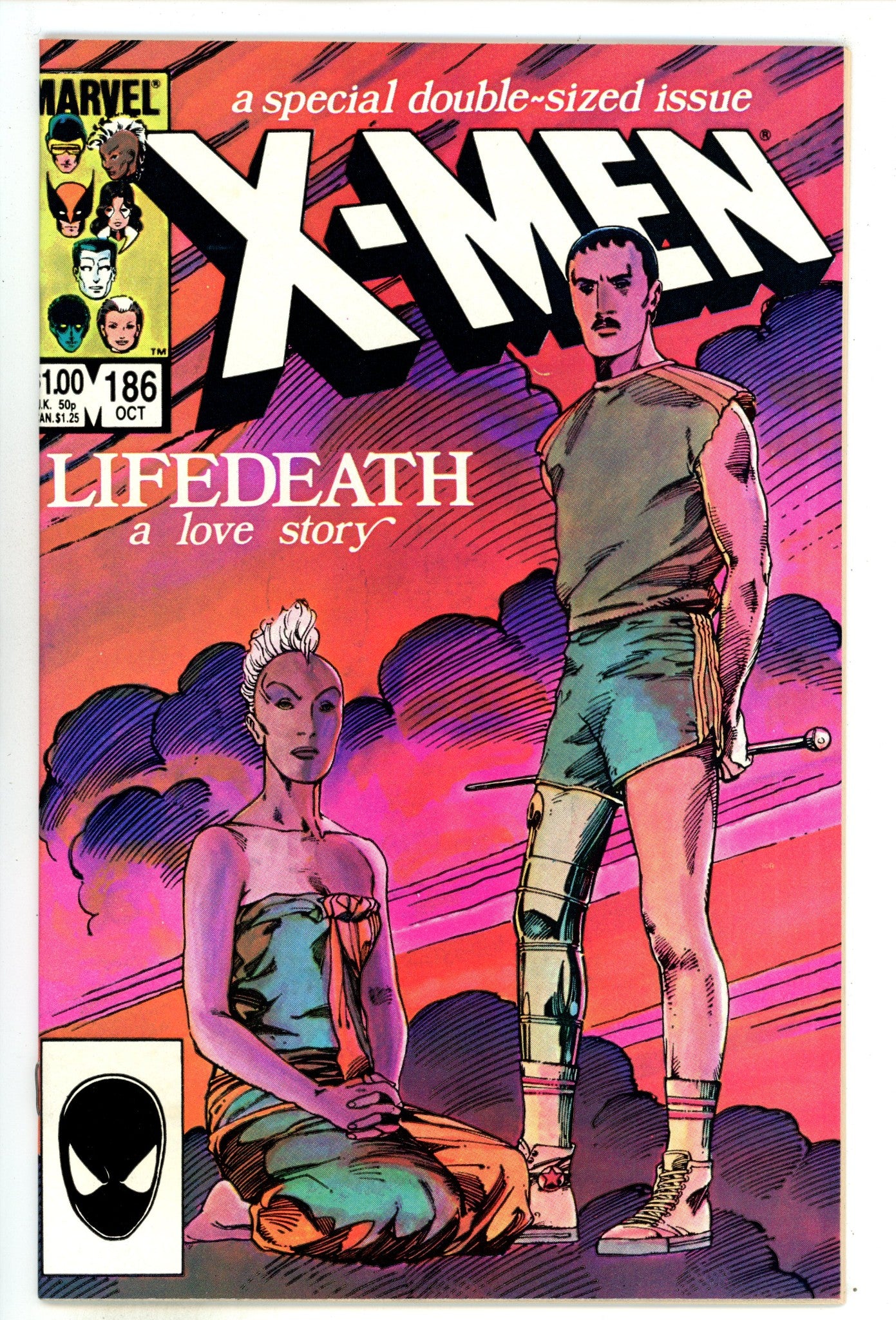 The Uncanny X-Men Vol 1 186 NM- (9.2) (1984) 