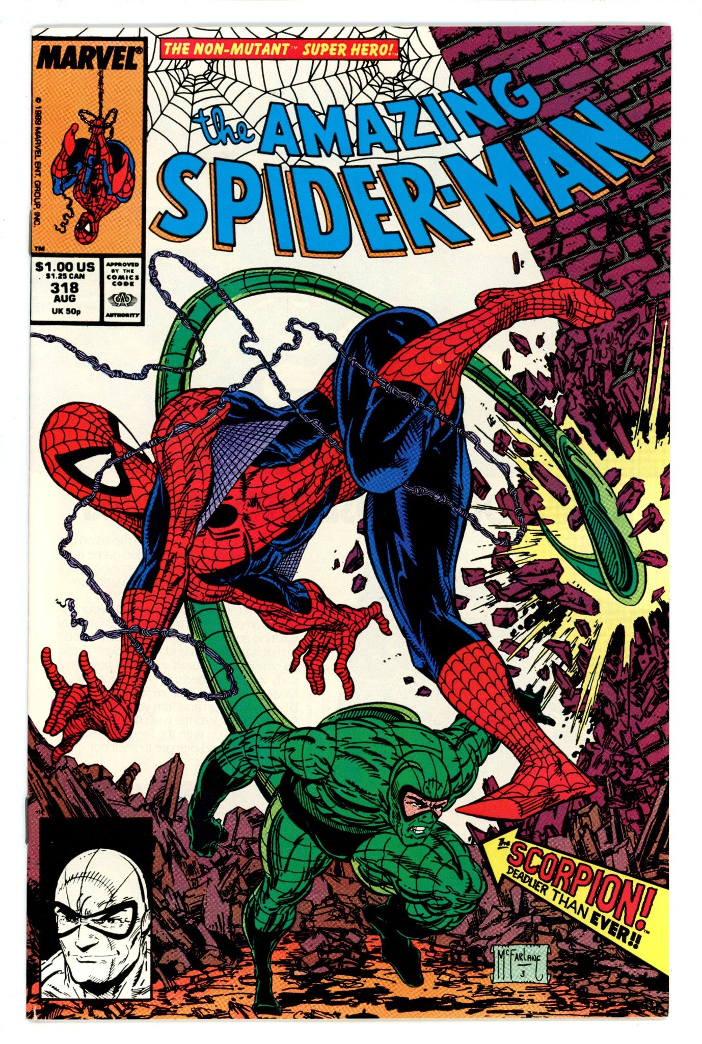The Amazing Spider-Man Vol 1 318 VF/NM (9.0) (1989) 