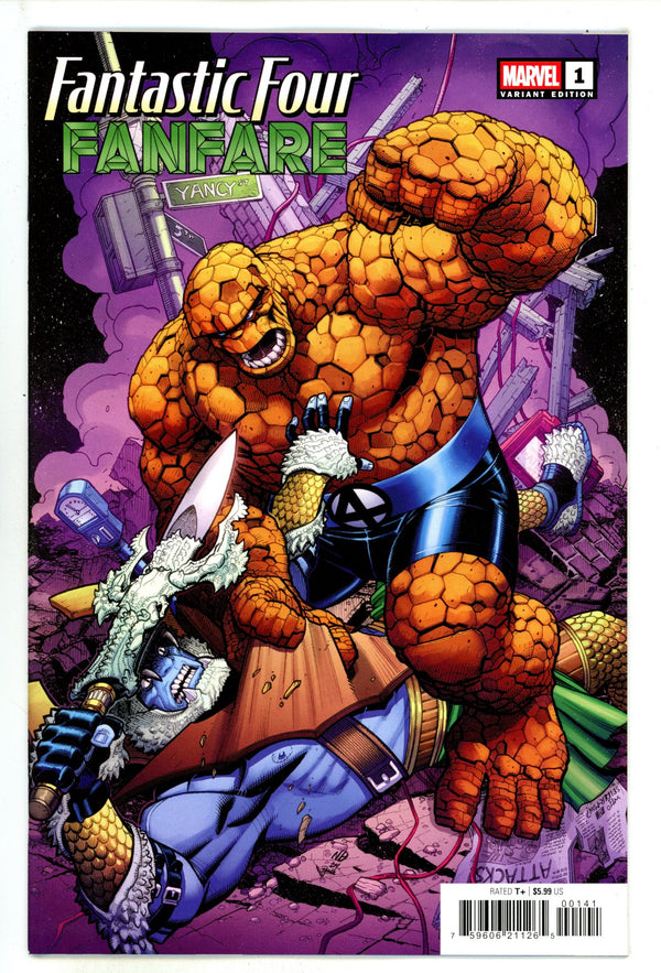 Fantastic Four Fanfare 1 Bradshaw Variant (2025)